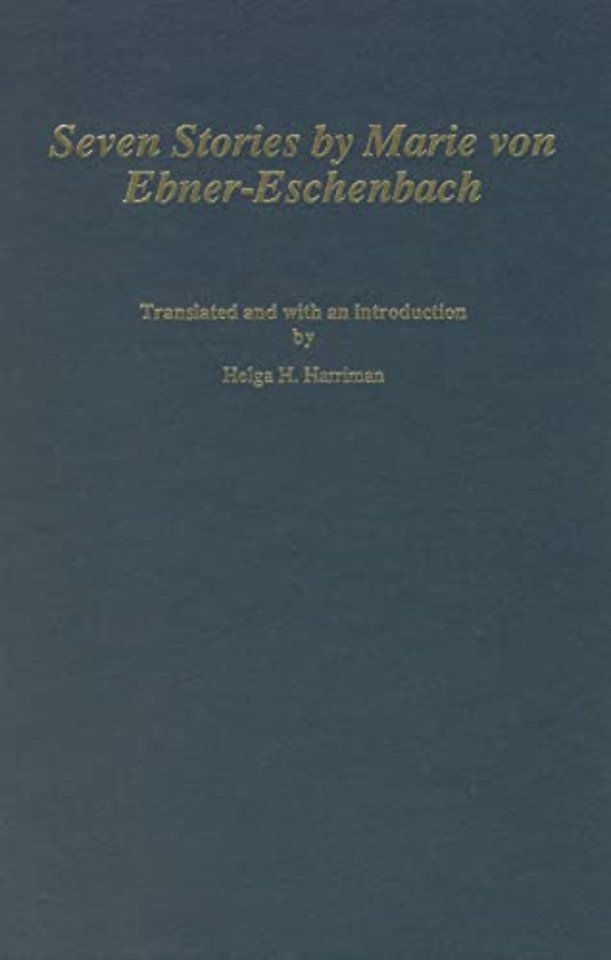 Seven Stories by Marie von Ebner–Eschenbach