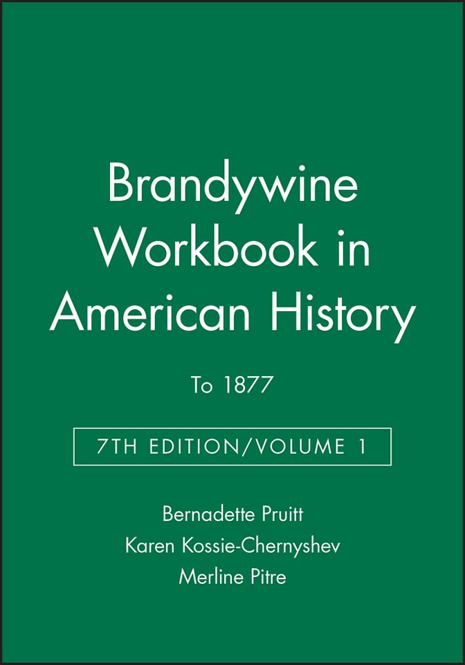 Workbook in American History Volume I, To 1877 Seventh Edition