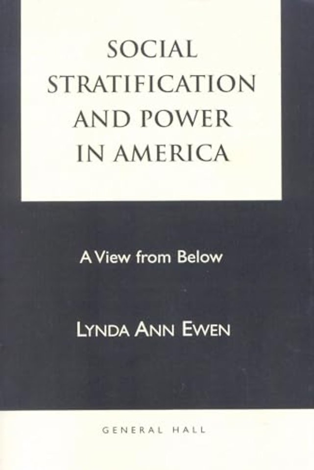 Social Stratification and Power in America