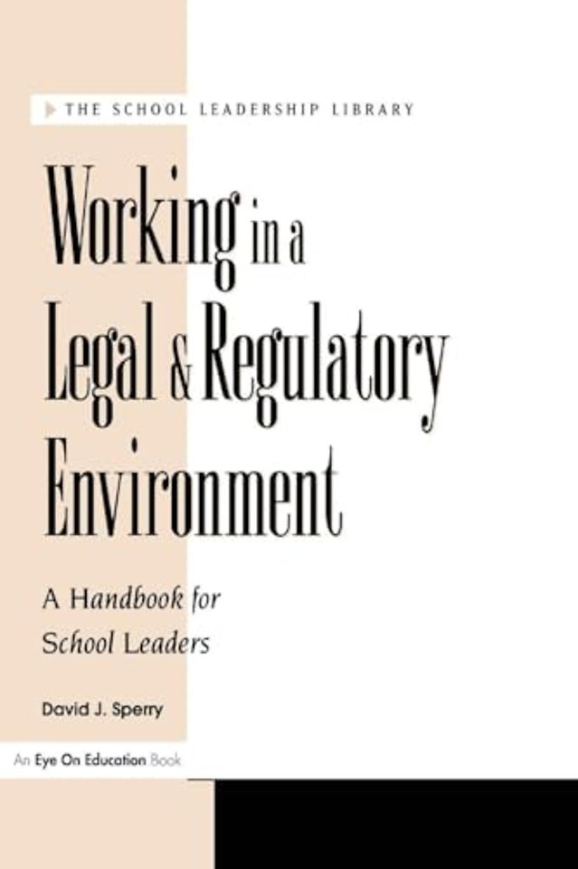Working in a Legal & Regulatory Environment