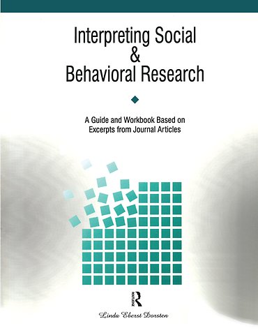 Interpreting Social and Behavioral Research