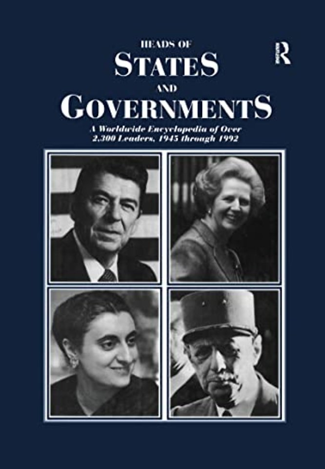 Heads of States and Governments Since 1945