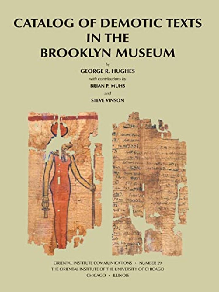 Catalog of Demotic Texts in the Brooklyn Museum
