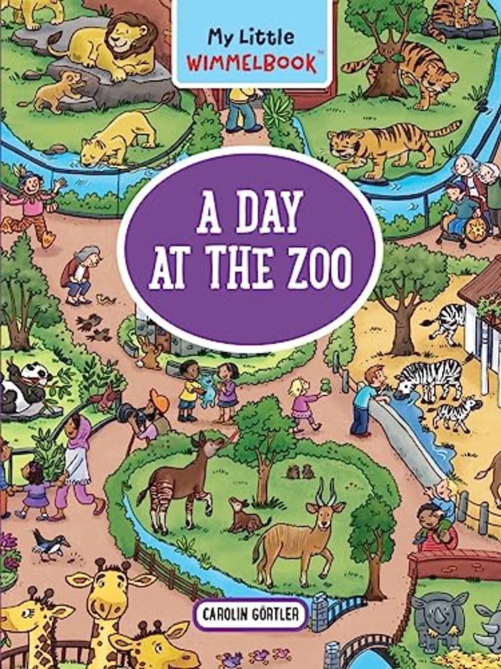 My Little Wimmelbook®–A Day at the Zoo – A Look–and–Find Book (Kids Tell the Story)