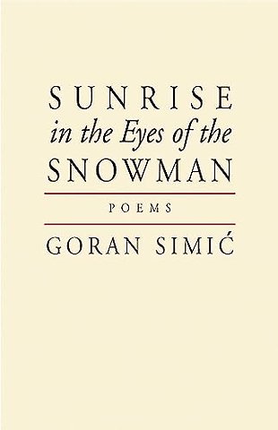 Sunrise in the Eyes of the Snowman