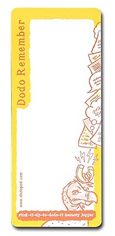 Dodo Remember Magnetic Notes and Lists Pad