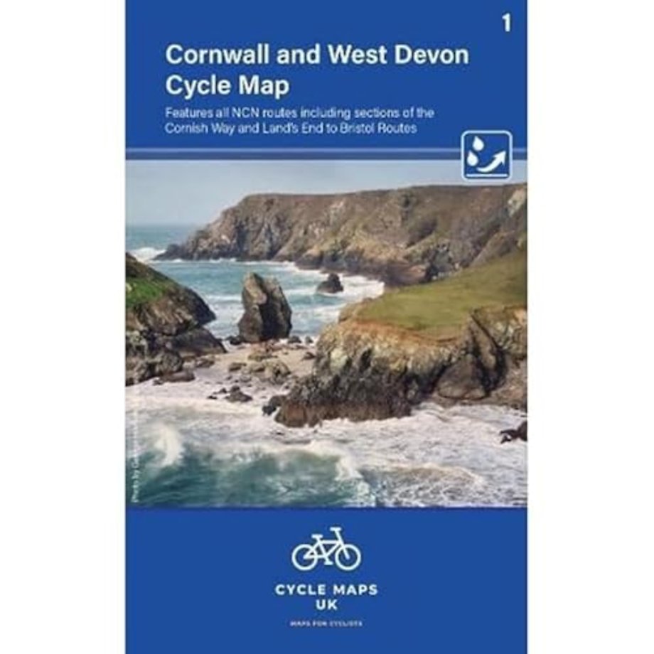 Cornwall & West Devon Cycle Map 1
