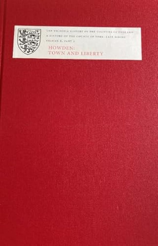 A History of the County of York: East Riding