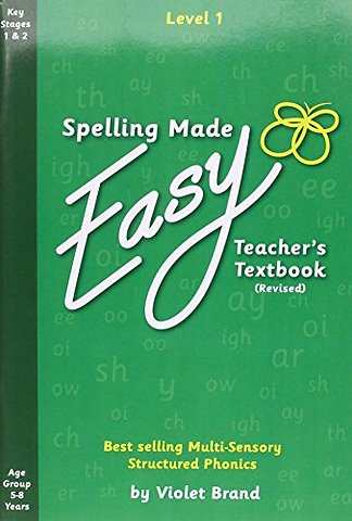 Spelling Made Easy Revised A4 Text Book Level 1
