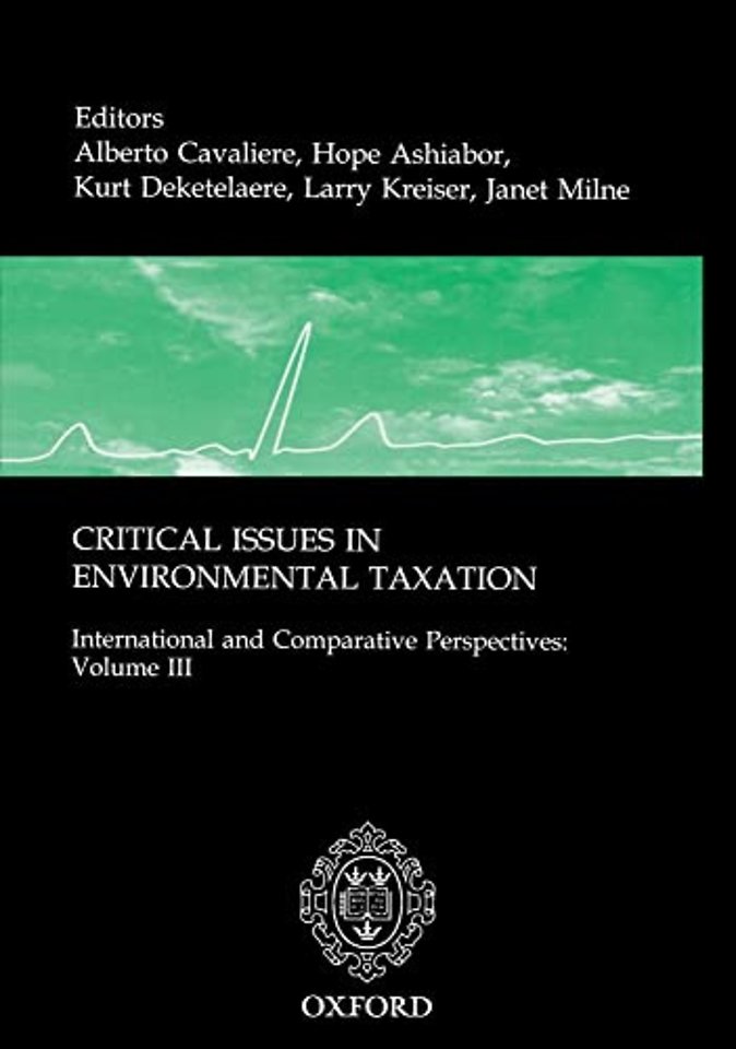 Critical Issues in Environmental Taxation