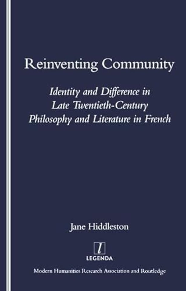 Reinventing Community
