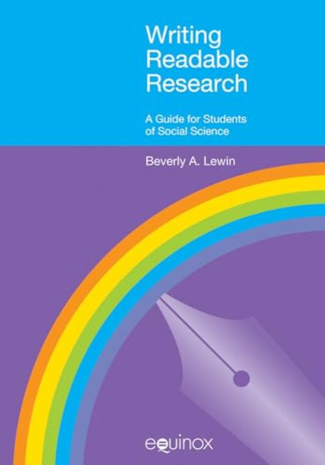 Writing Readable Research – A Guide for Students of Social Science