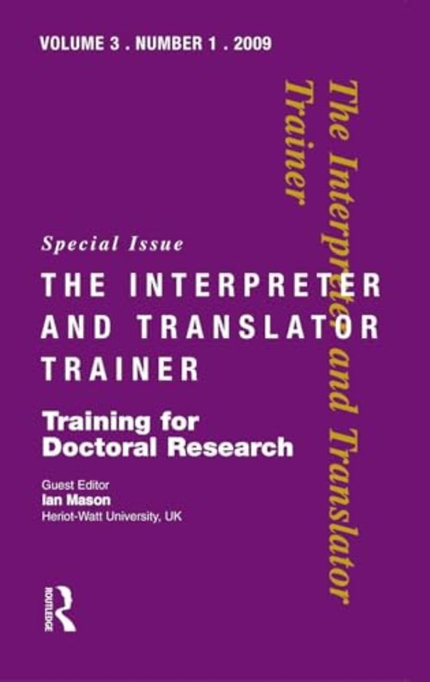 Training for Doctoral Research