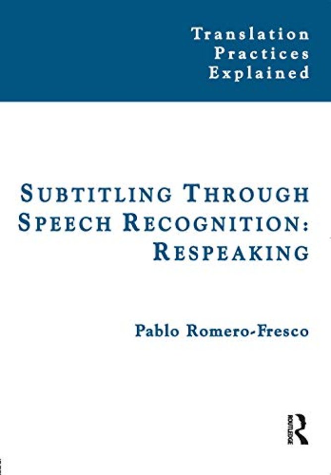 Subtitling Through Speech Recognition