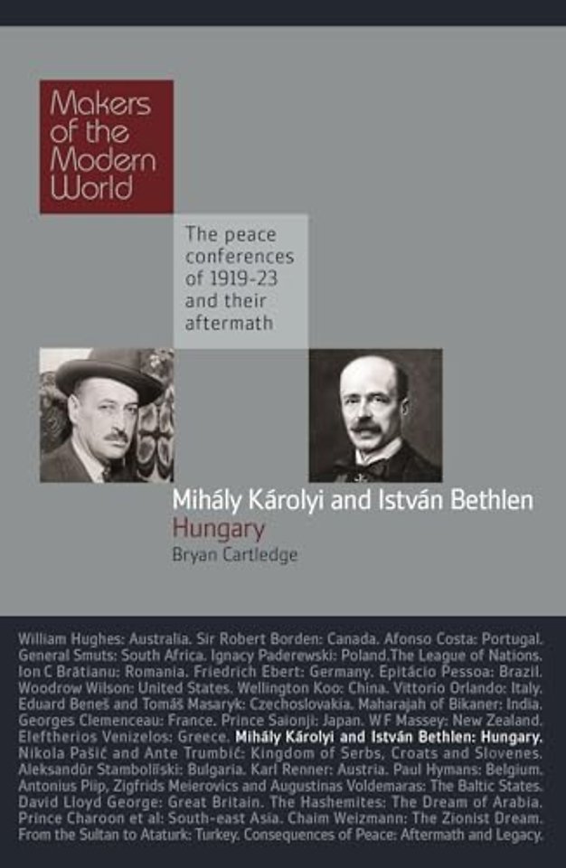 Mihaly Karolyi and Istvan Bethlen: Hungary