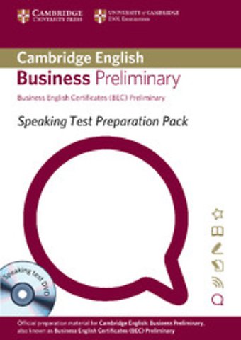 Speaking Test Preparation Pack for BEC Preliminary Paperback with DVD