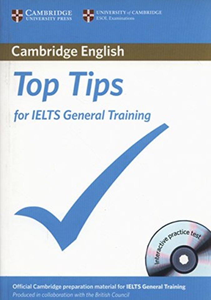 Top Tips for IELTS General Training Paperback with CD-ROM