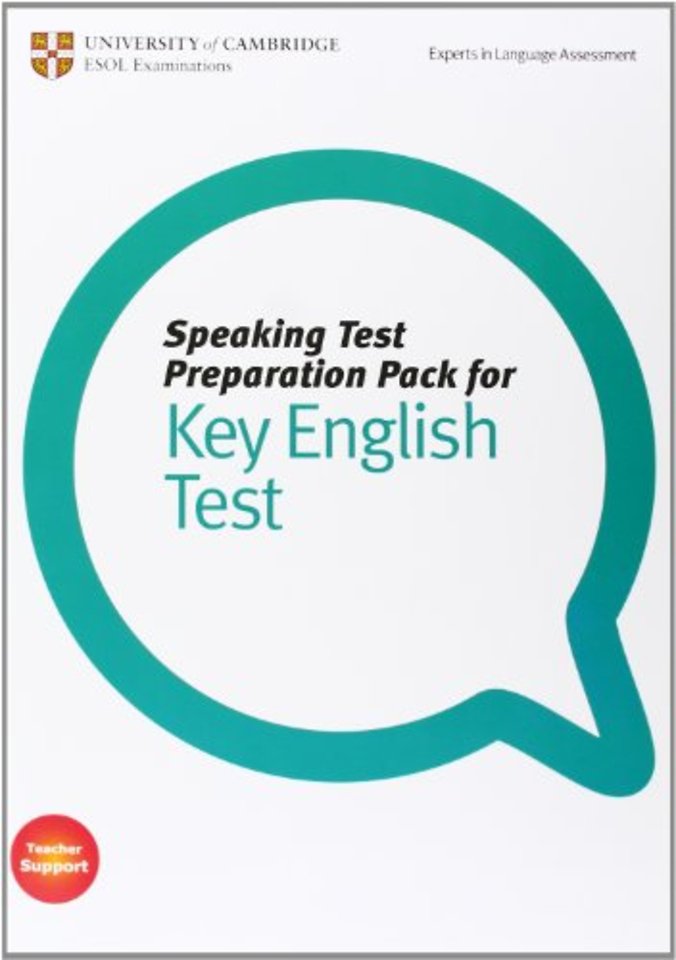 Speaking Test Preparation Pack for KET Paperback with DVD