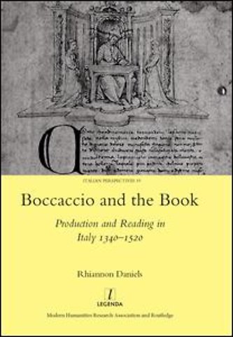 Boccaccio and the Book