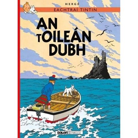 Tintin: An tOilean Dubh (IRISH)