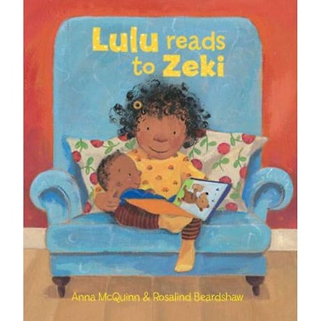 Lulu Reads to Zeki