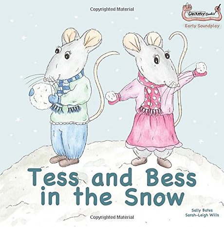 Tess and Bess in the Snow