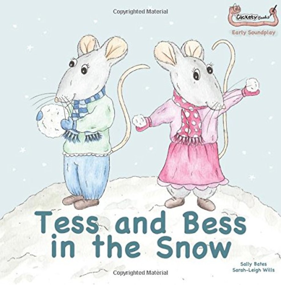 Tess and Bess in the Snow