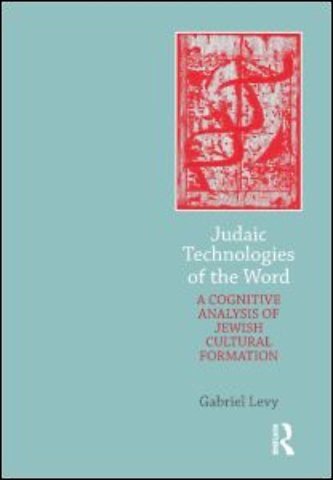 Judaic Technologies of the Word