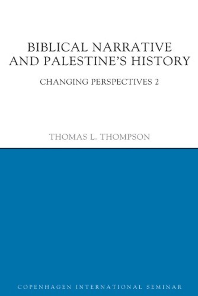 Biblical Narrative and Palestine's History
