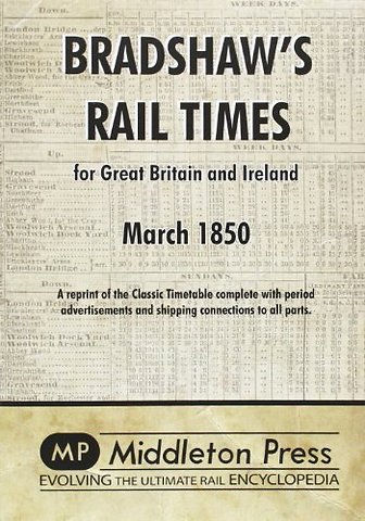 Bradshaw's Rail Times 1850