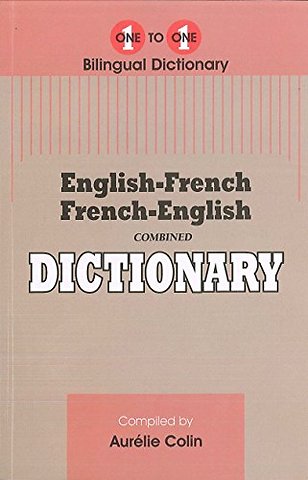 English-French & French-English One-to-One Dictionary