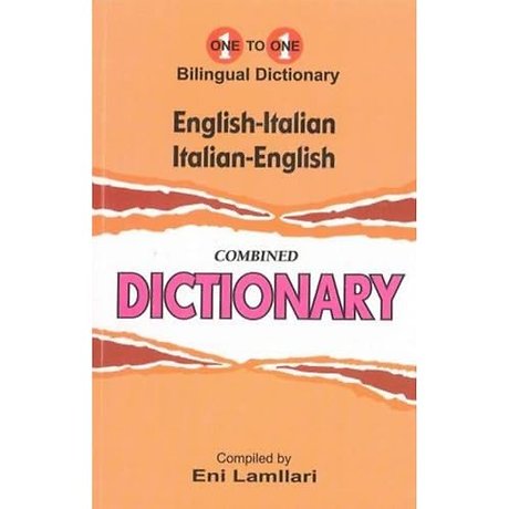 English-Italian & Italian-English One-to-One Dictionary