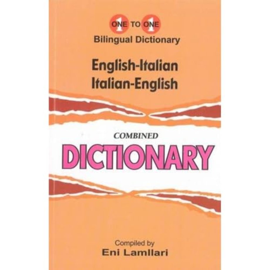 English-Italian & Italian-English One-to-One Dictionary