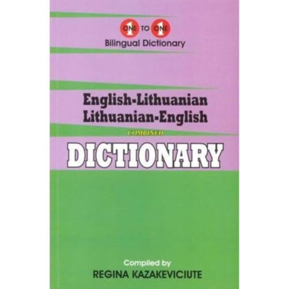 One-to-one dictionary