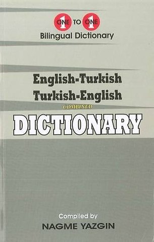 English-Turkish & Turkish-English One-to-One Dictionary (Exam-Suitable)