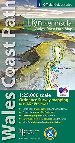 Llyn Peninsula Coast Path Map (WCP)