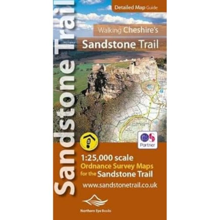 Walking Cheshire's Sandstone Trail - OS Map Book