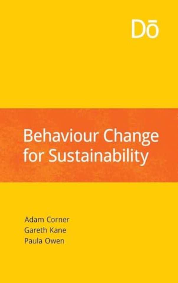 Behaviour Change for Sustainability