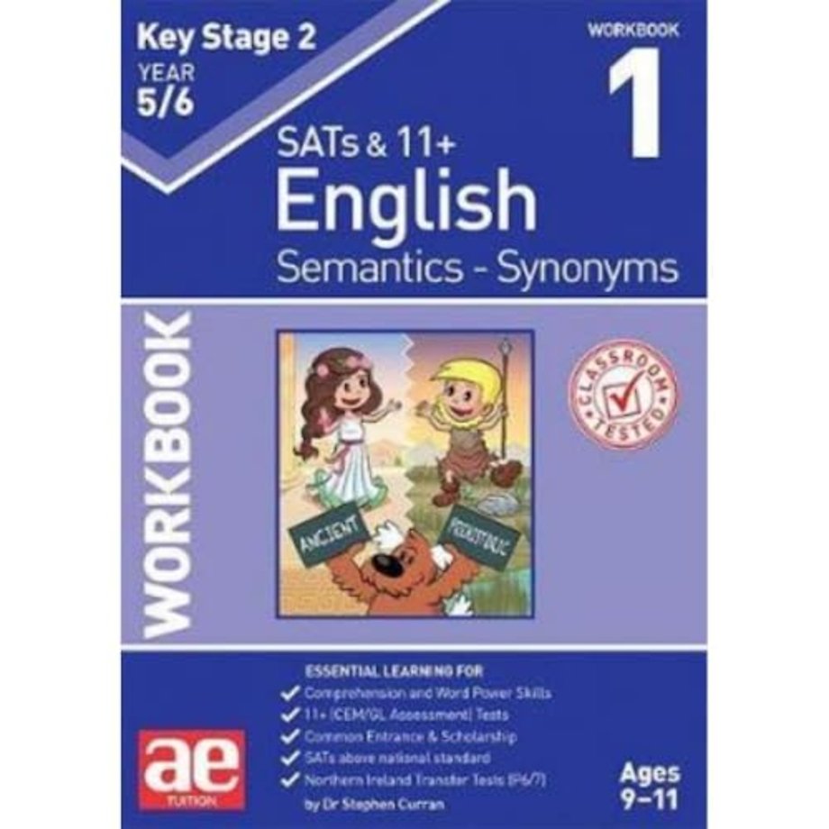 KS2 Semantics Year 5/6 Workbook 1 - Synonyms