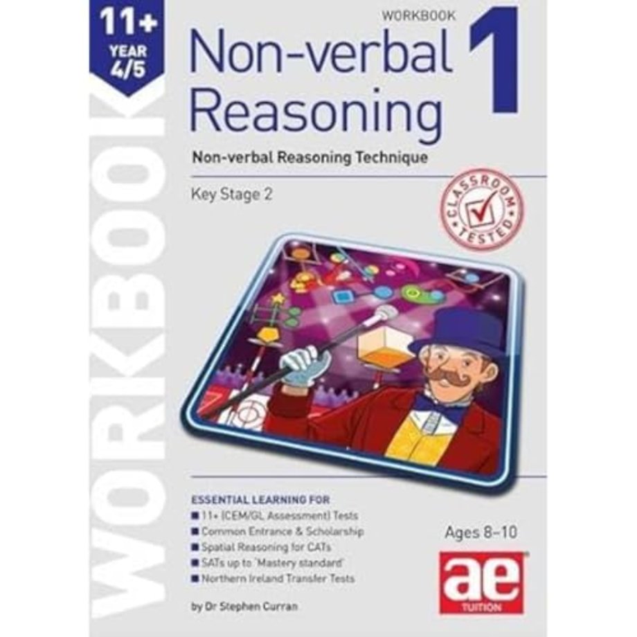 11+ Non-verbal Reasoning Year 4/5 Workbook 1
