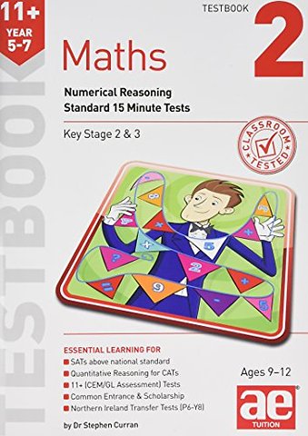 11+ Maths Year 5-7 Testbook 2