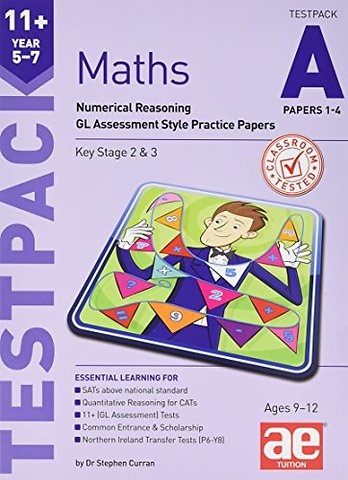 11+ Maths Year 5-7 Testpack A Papers 1-4