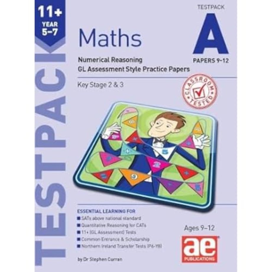 11+ Maths Year 5-7 Testpack A Papers 9-12