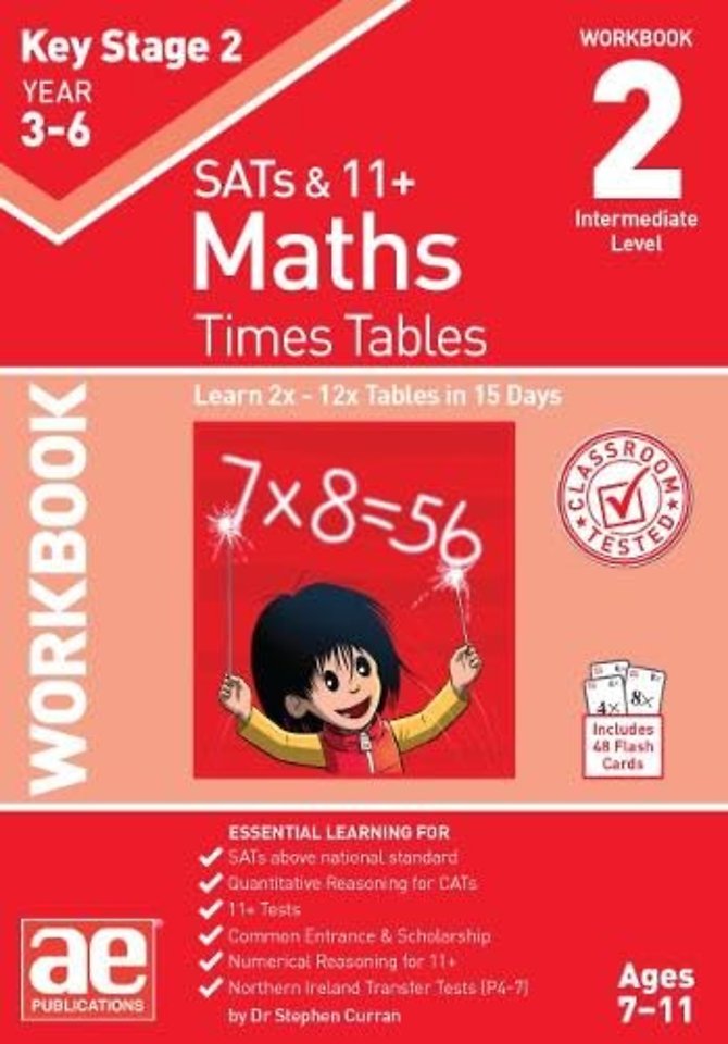 KS2 Times Tables Workbook 2