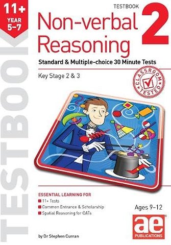 11+ Non-verbal Reasoning Year 5-7 Testbook 2