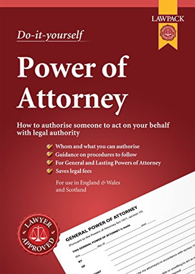 Lawpack Power of Attorney DIY Kit