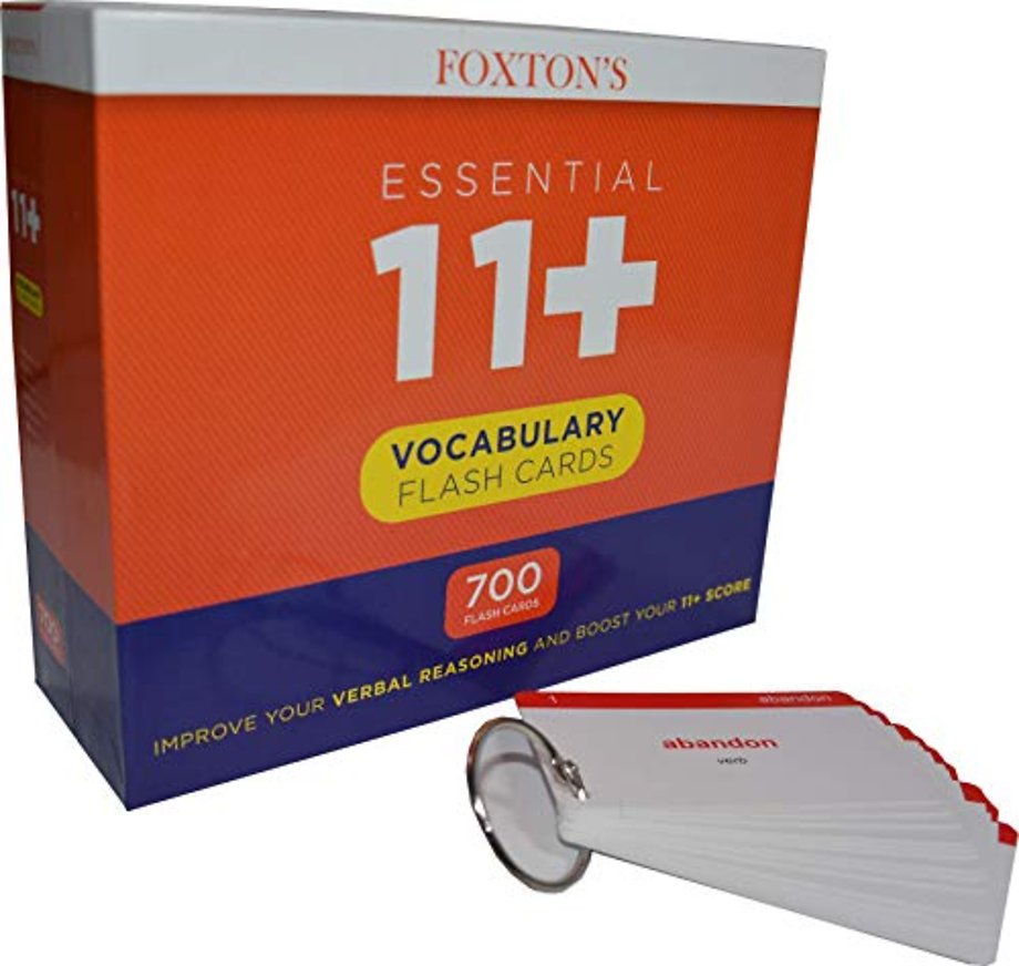 Foxton's 700 Vocabulary Flash Cards for the 11 Plus Exam with Synonyms & Antonyms