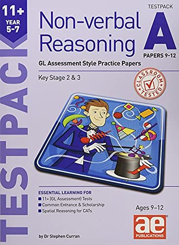 11+ Non-verbal Reasoning Year 5-7 Testpack A Papers 9-12