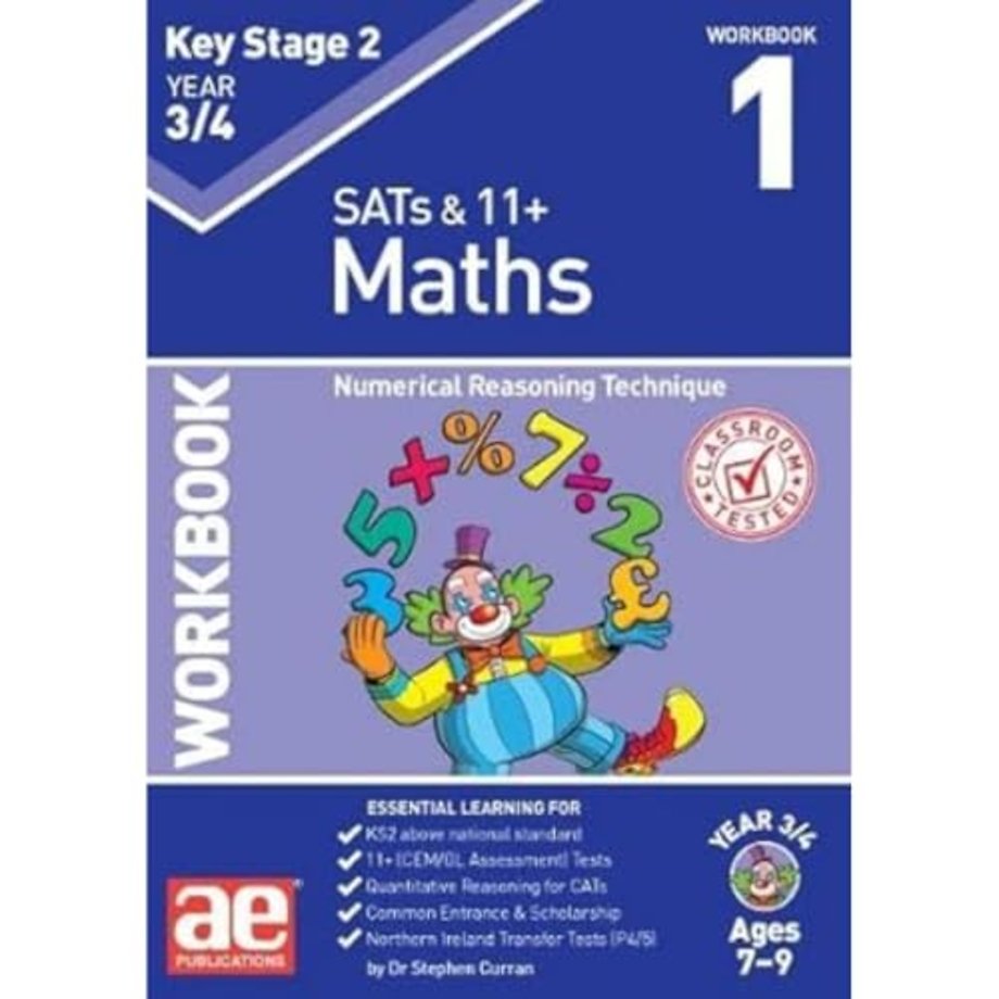 KS2 Maths Year 3/4 Workbook 1