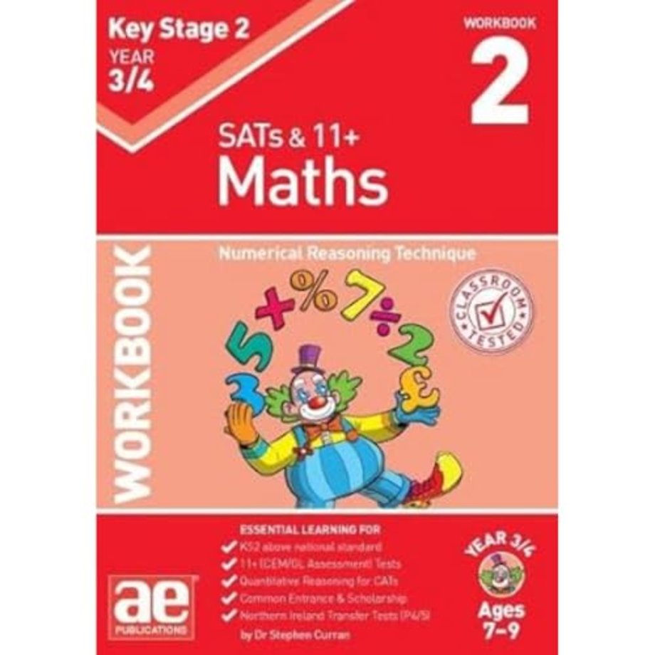 KS2 Maths Year 3/4 Workbook 2